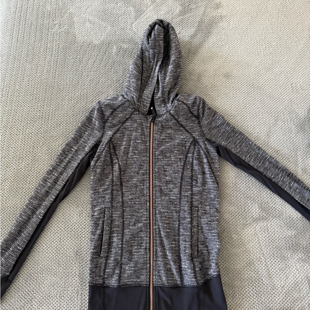 lululemon athletica Stride Charcoal Zip-Up Jacket